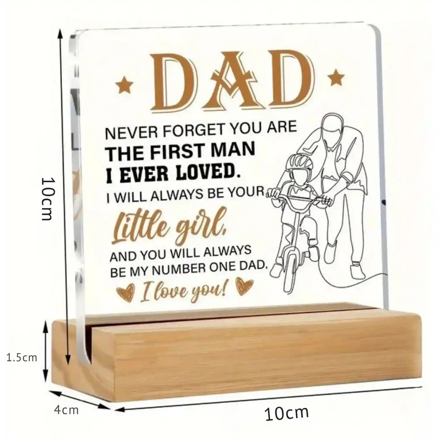 Dad, My 1st Love Frame