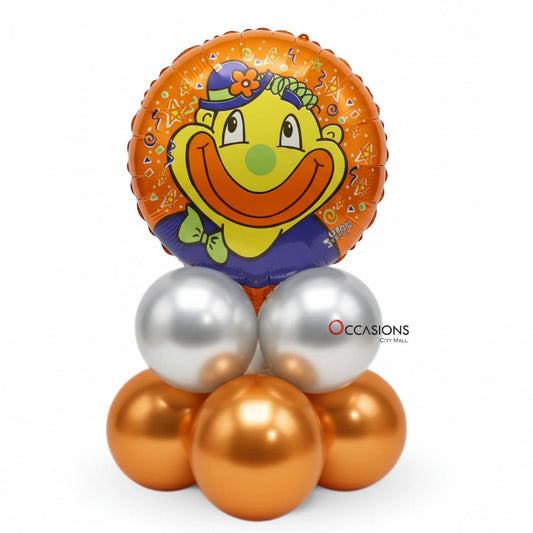 Clown Party Balloons Centerpiece