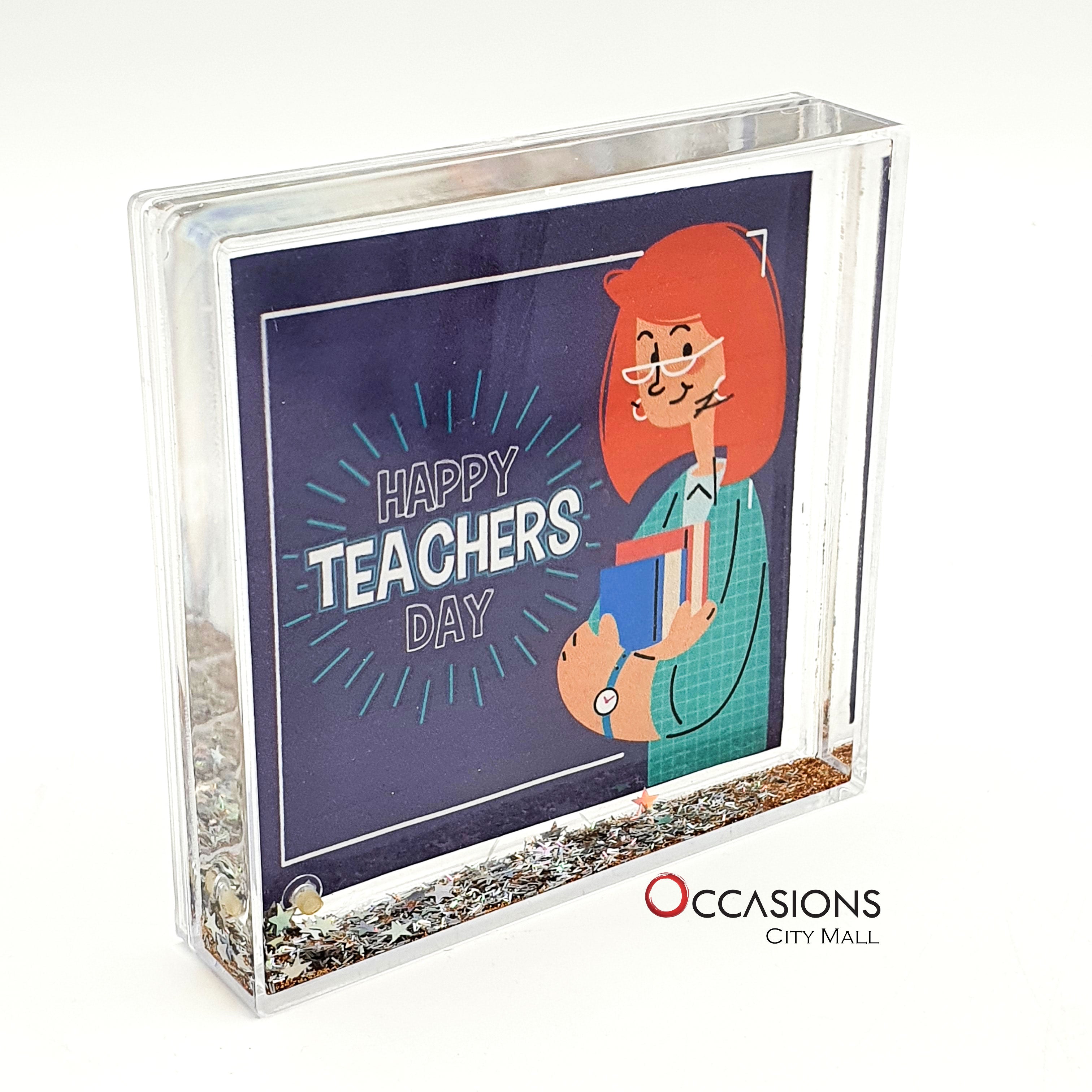 Happy Teacher's Day Frame (10.5x10.5cm)