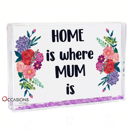 Home Where Mum is – Photo Frame (10.5×15.5cm) - buy this photo frame online from the best gift shop in Jordan with fast delivery across Amman
