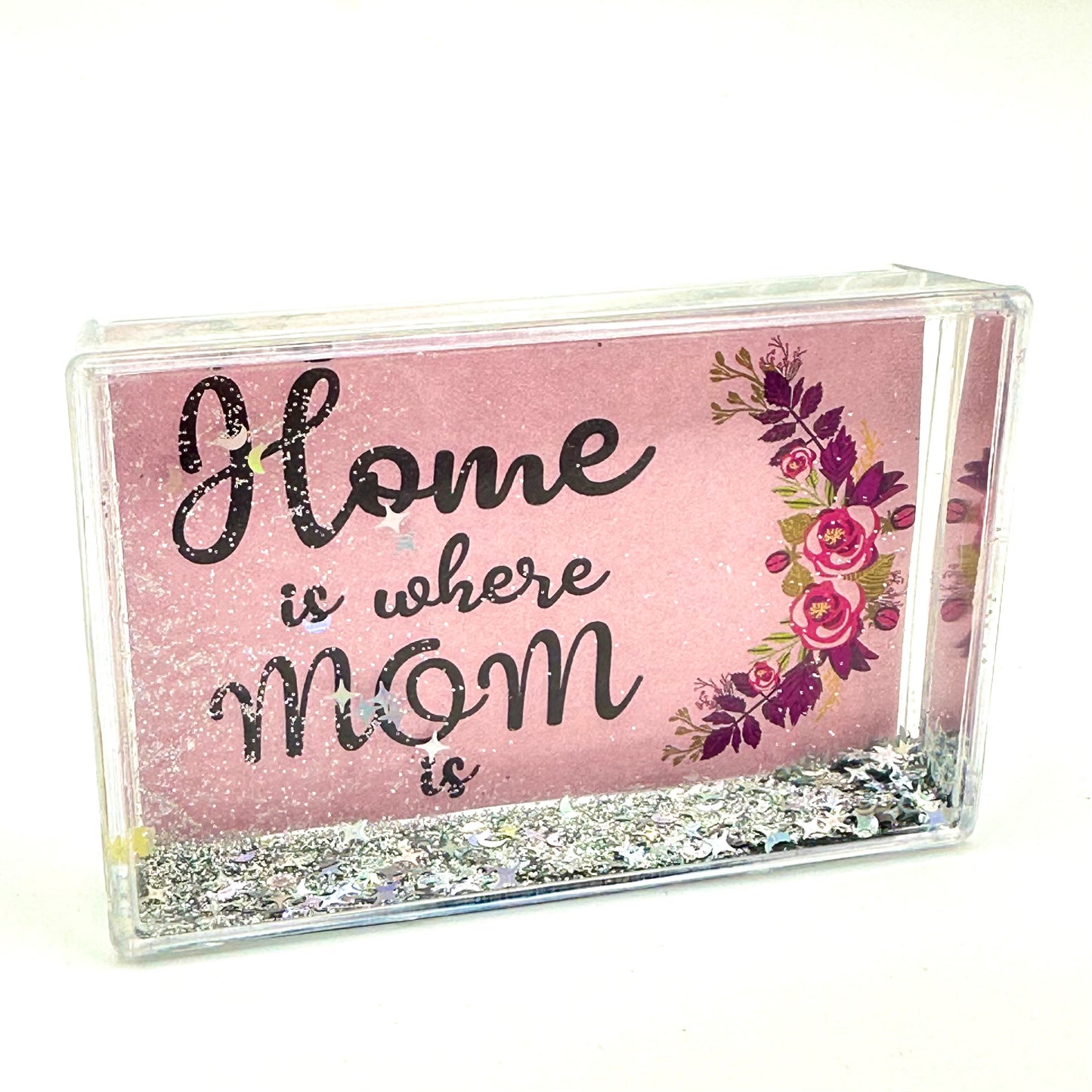 Glitter Photo Frame (Home is where Mom is)