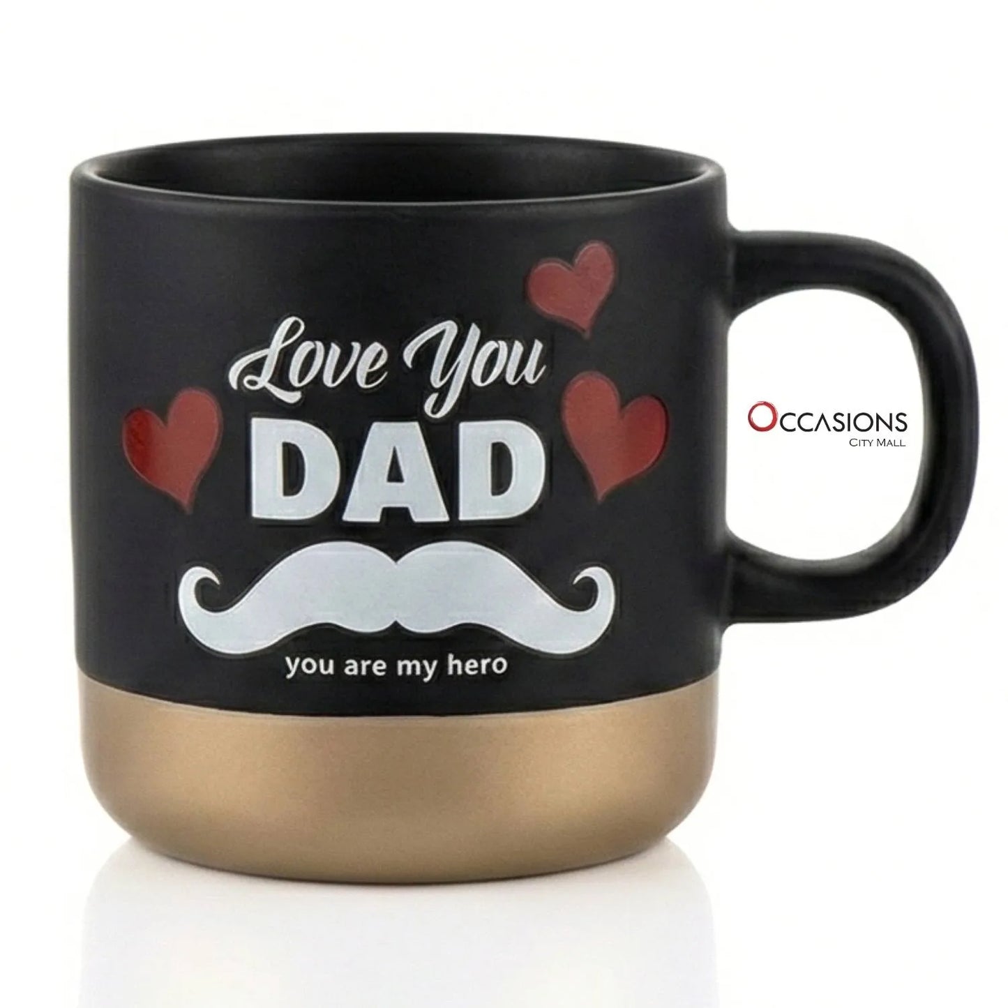 Love Dad Mustache Mug