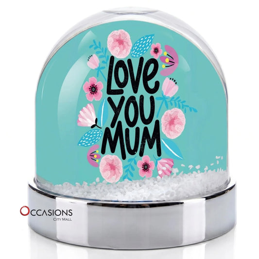 Love You Mum Snow Globe - order online and send this gift to Amman Jordan from the best gift shop in Jordan with same day delivery service