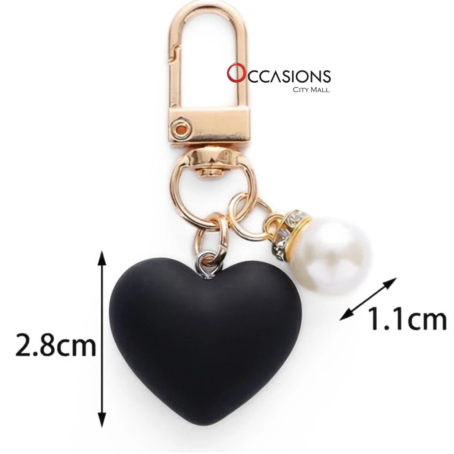 Luxury Heart Keychain