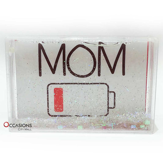 Mom - Glitter Frame (9.5x6cm)