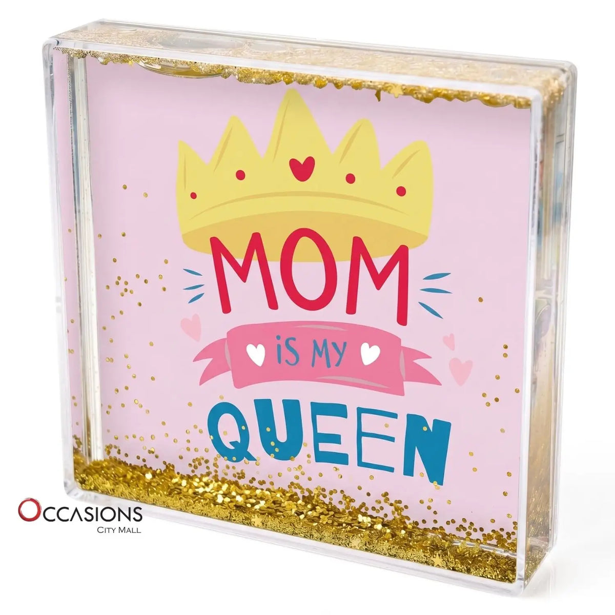 Mom Is My Queen – Photo Frame (10.5×10.5cm) - buy this photo frame online from the best gift shop in Jordan with fast delivery across Amman