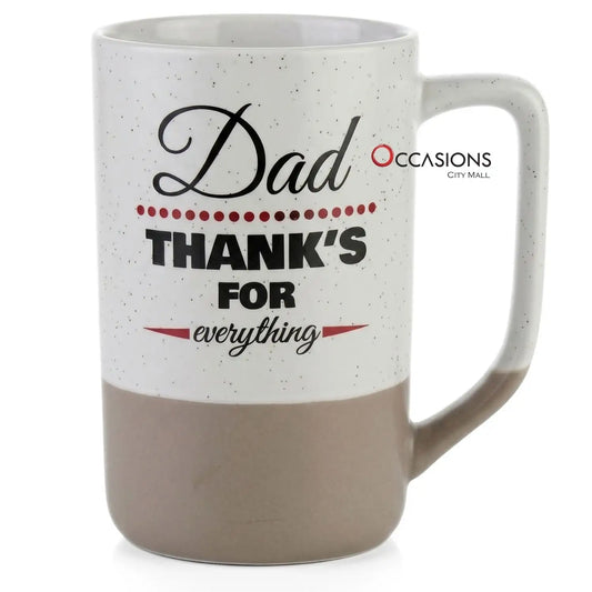 Dad, Thanks For Everything, Mug - shop mugs online and send to Amman Jordan from Jordan's best gift shop with fast same day delivery