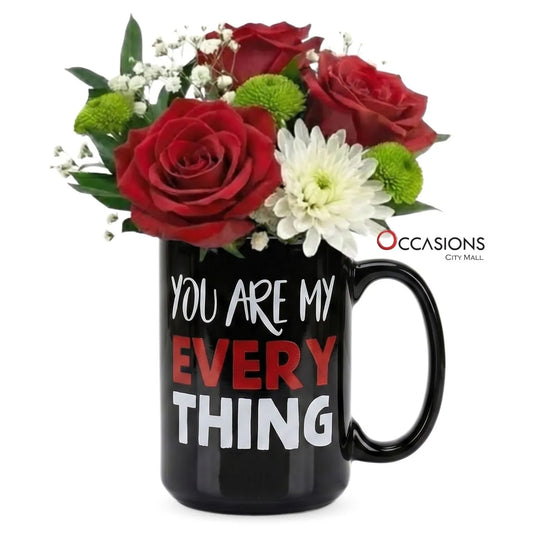 You Are My Everything Roses Mug