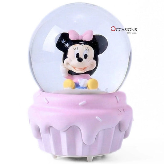 Minnie Mouse Snow Globe (H:9.5cm) - With Light