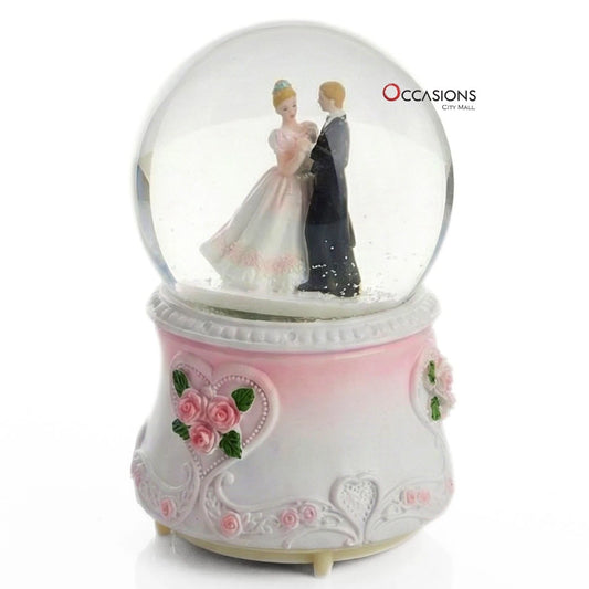 Wedding Dance Globe - (H:16cm)