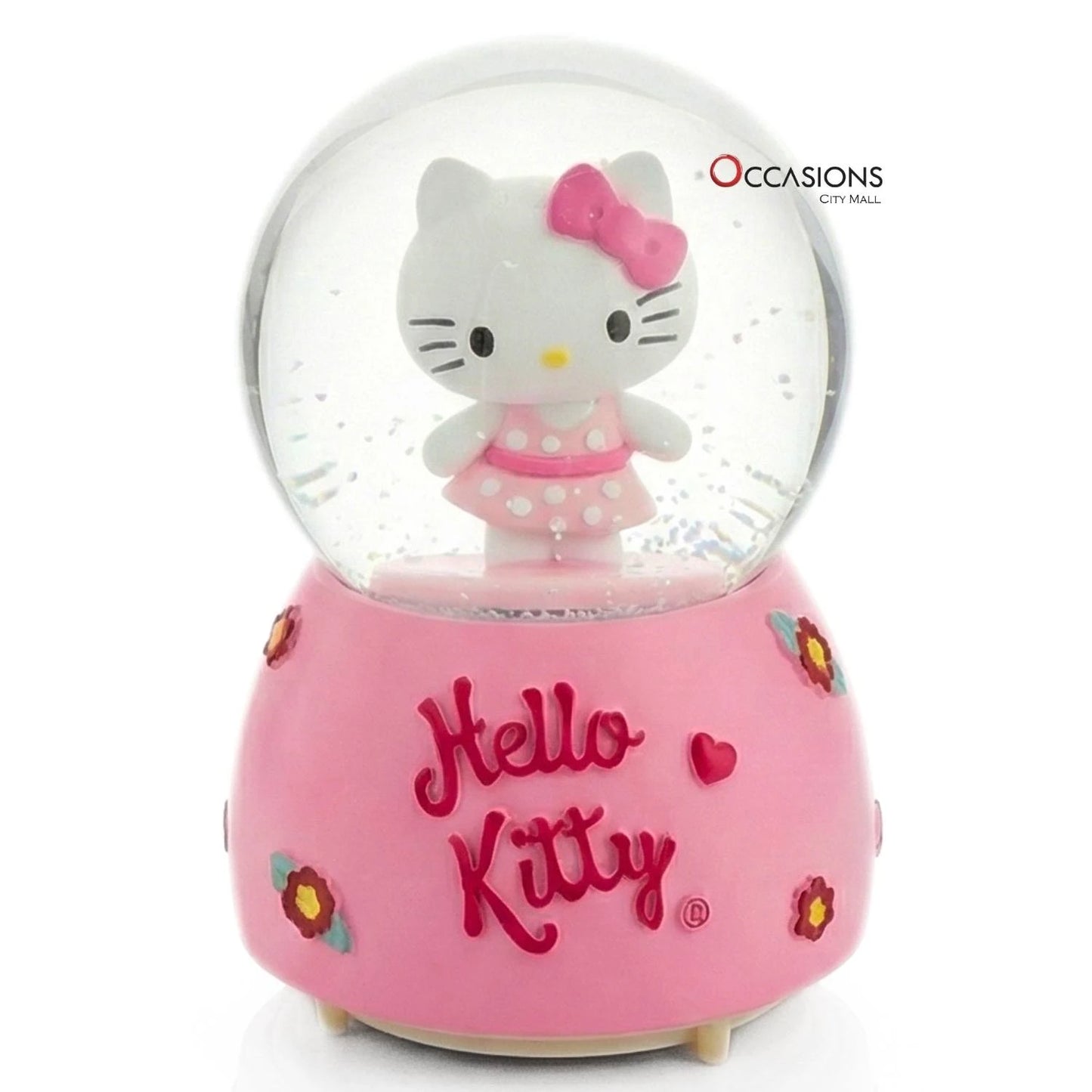 Hello Kitty Dotted Dress Snow Globe (H:16cm) - With Light