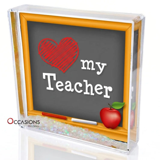 Love My Teacher Frame (10.5×10.5 cm)
