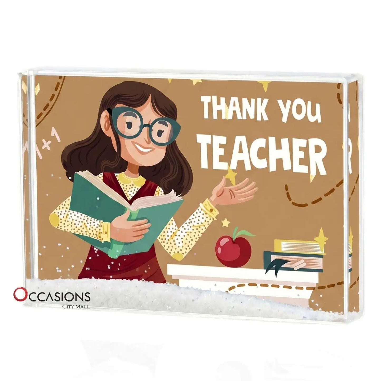 Thank You Teacher Frame (9.5×6 cm)