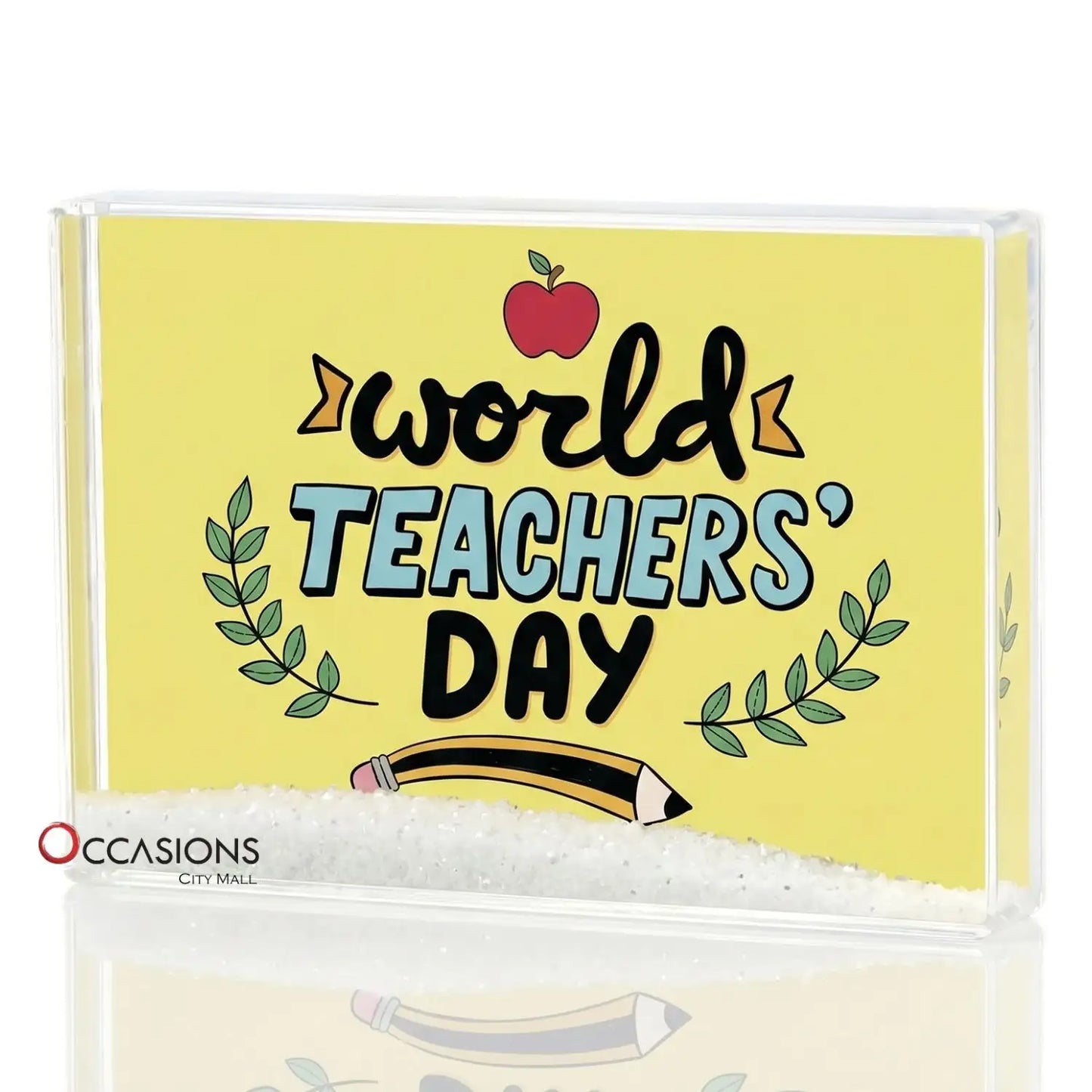 World Teachers Day Frame (9.5×6 cm)