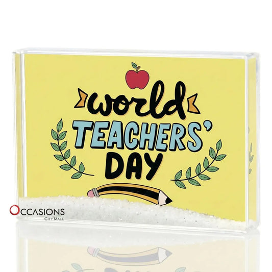 World Teachers Day Frame (9.5×6 cm)