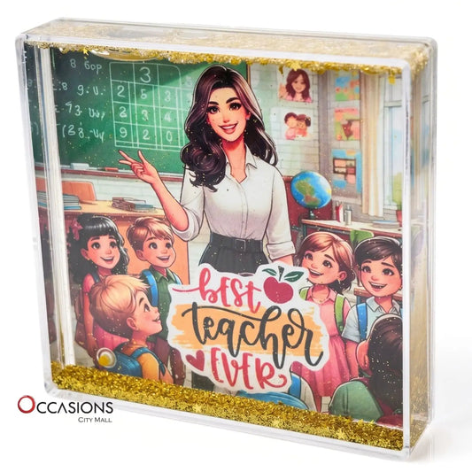 Best Teacher Classroom Frame (10.5×10.5 cm)