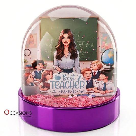 Best Teacher Ever Classroom Globe