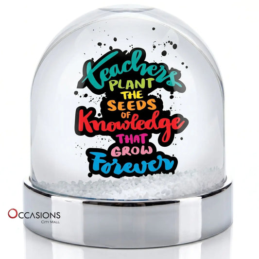 Teachers Plant The Seeds Globe