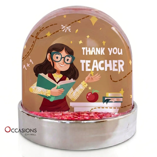 Thank You Teacher Globe