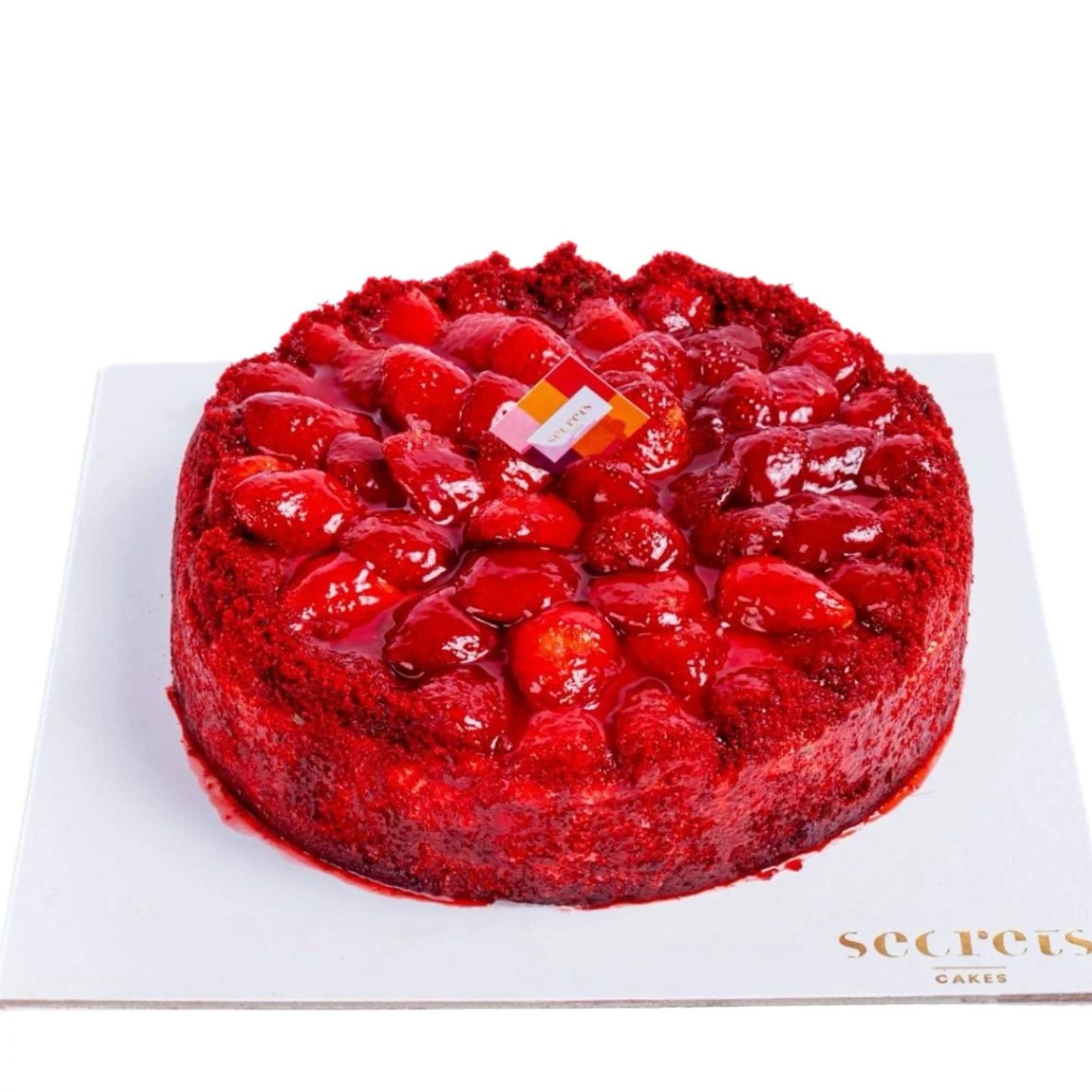 Red Velvet Strawberry Cake - By Secrets