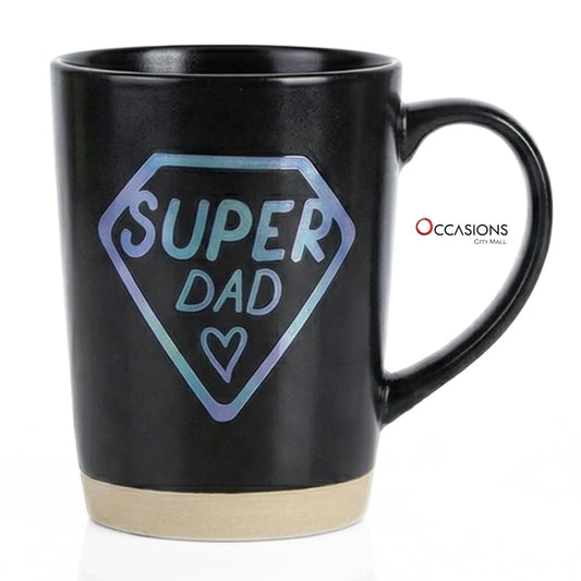 Super Dad Shield Mug