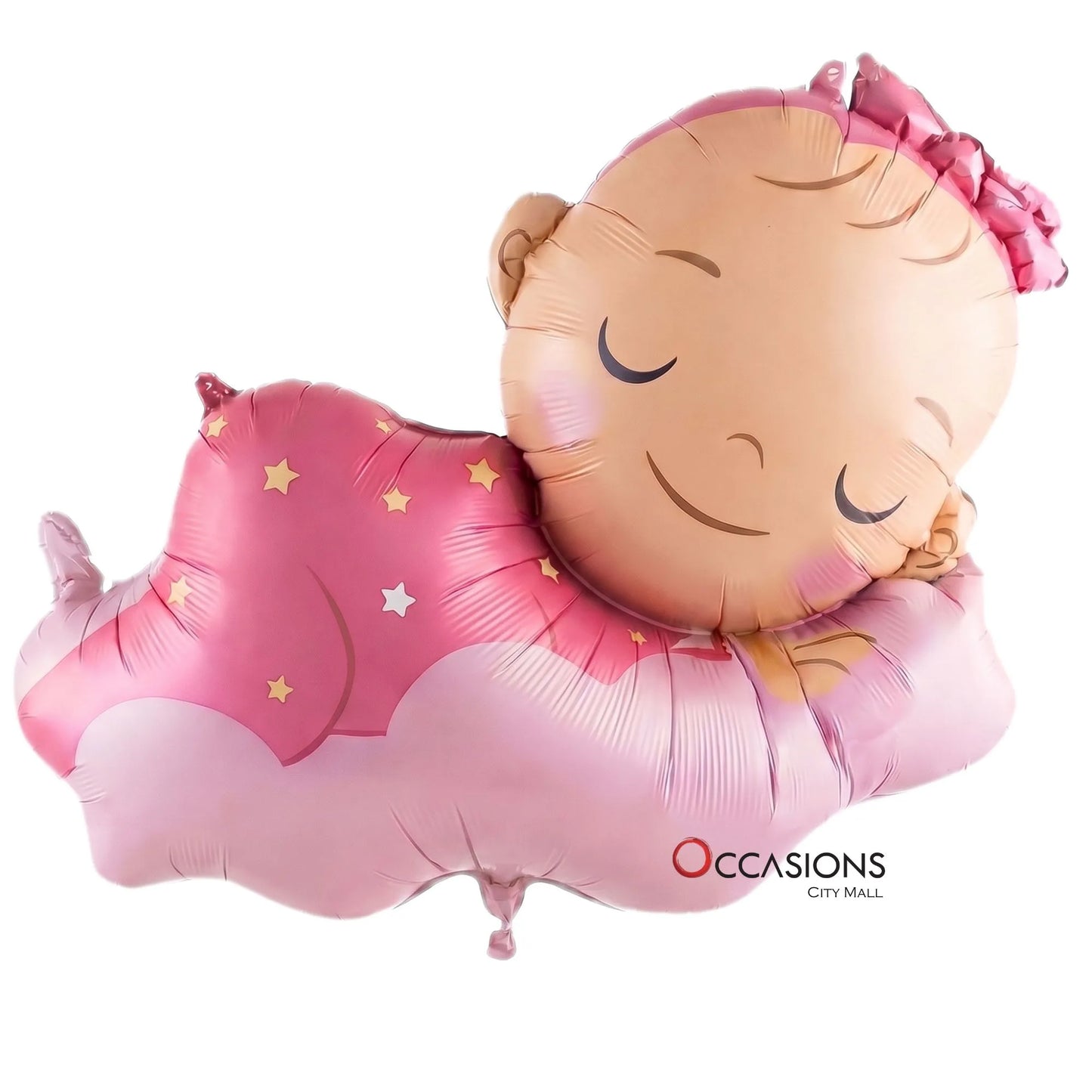 Sleeping Baby Girl Balloon