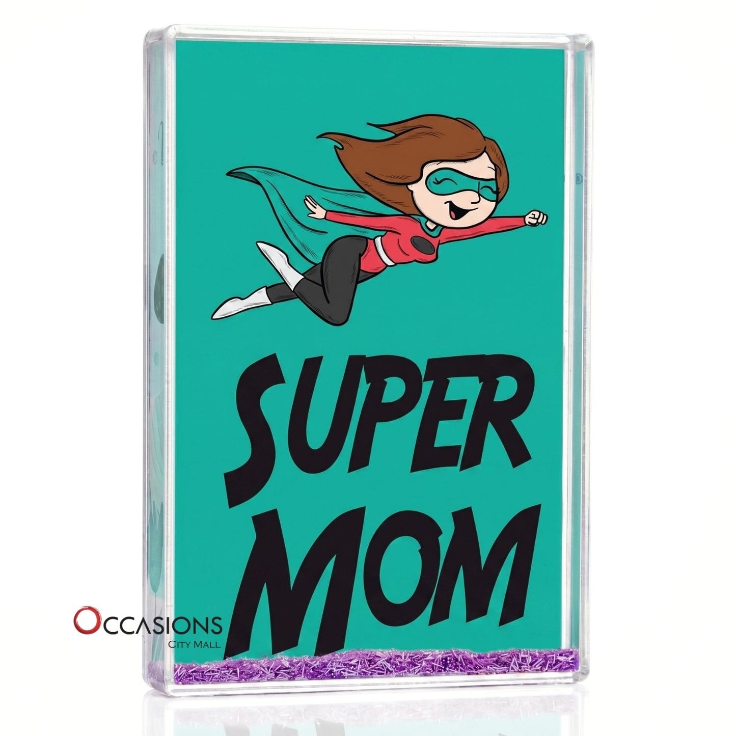 Super Mom Sparkle – Photo Frame (10.5x15.5cm)