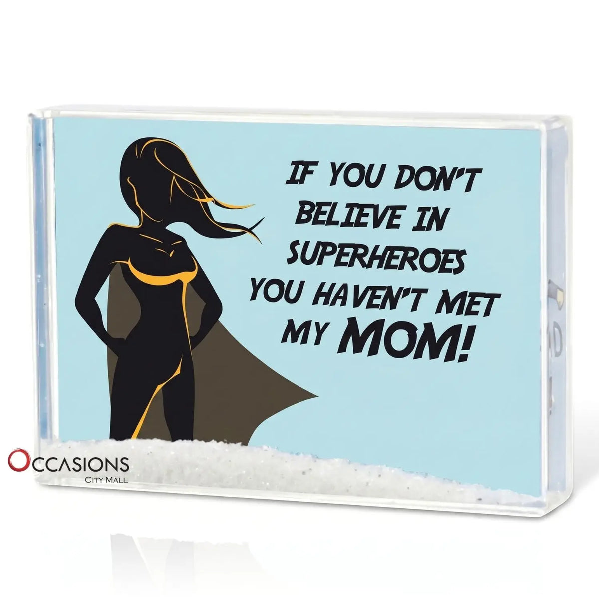 Superhero Mom – Photo Frame (10.5×15.5cm) - order online and send this photo frame to Amman Jordan from the best gift shop in Jordan with same day delivery service