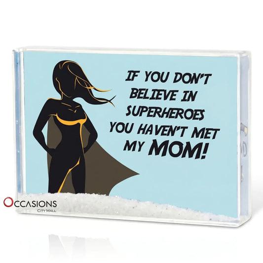 Superhero Mom – Photo Frame (10.5×15.5cm) - order online and send this photo frame to Amman Jordan from the best gift shop in Jordan with same day delivery service