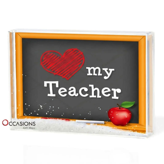 Love My Teacher Frame (9.5×6 cm)