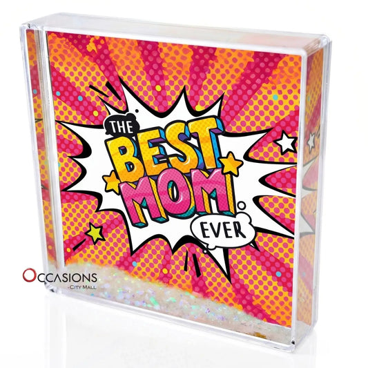 The Best Mom Ever – Photo Frame (10.5×10.5cm) - order online and send this photo frame to Amman Jordan from the best gift shop in Jordan with same day delivery service
