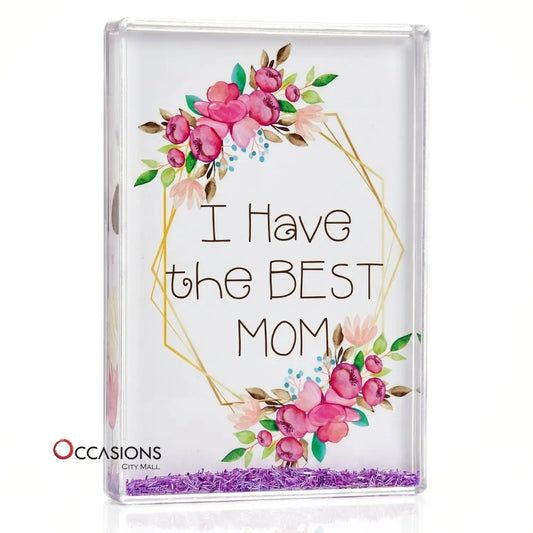 The Best Mom – Photo Frame (10.5×15.5cm) - order online and send this photo frame to Amman Jordan from the best gift shop in Jordan with same day delivery service