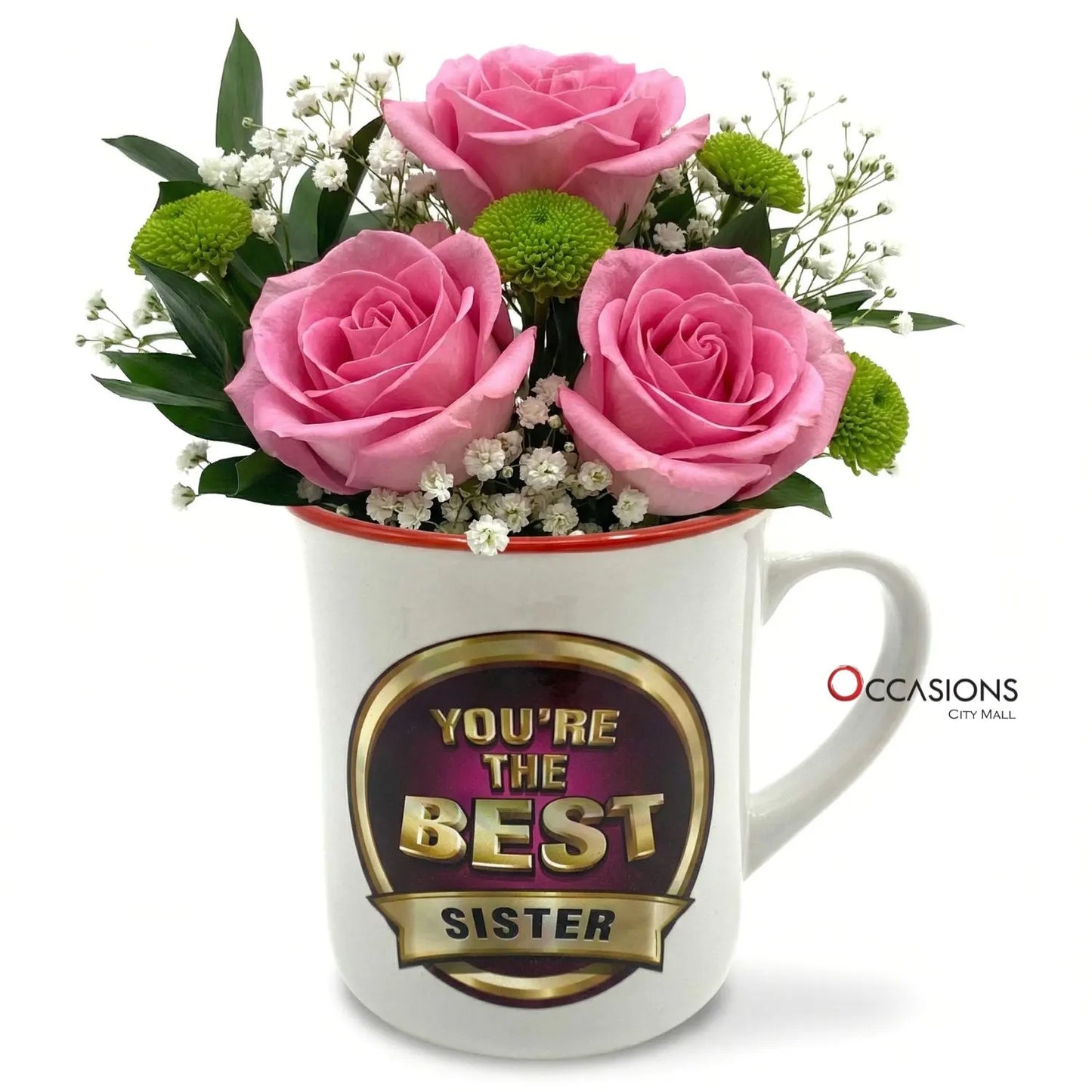 You're the Best Sister Roses Mug