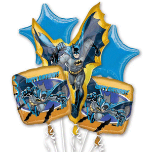 Batman Balloon Bouquet
