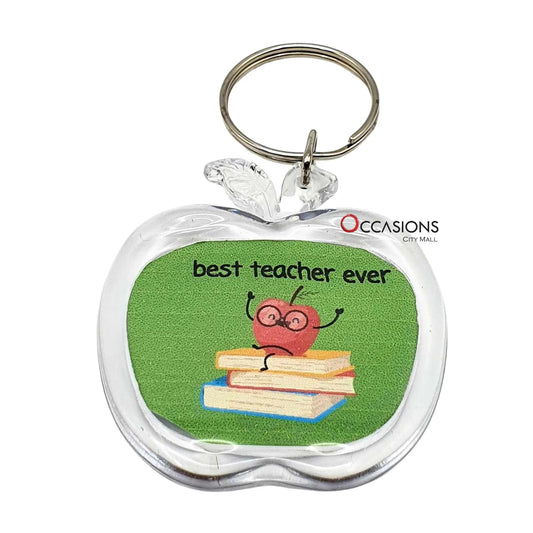 Best Teacher Ever Keychain - order online and send this gift to Amman Jordan from the best gift shop in Jordan with same day delivery service