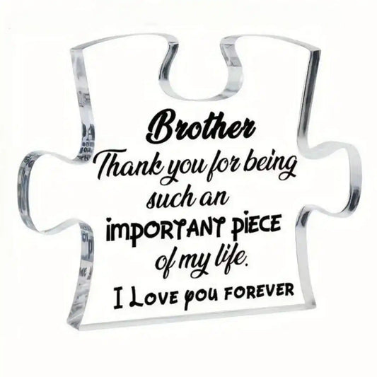 Thank You Brother Acrylic Plaque