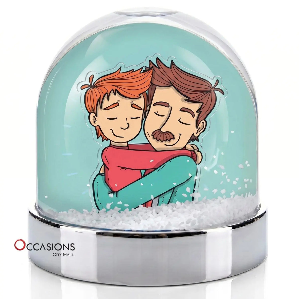 Best Daddy Ever Snow Globe - buy this gift online from the best gift shop in Jordan with fast delivery across Amman