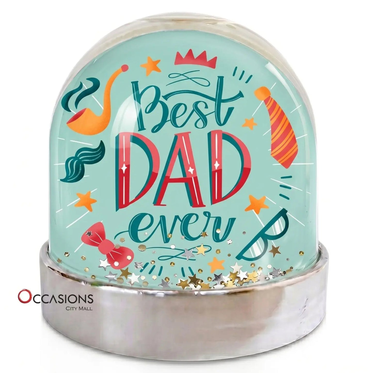 Best Dad Snow Globe