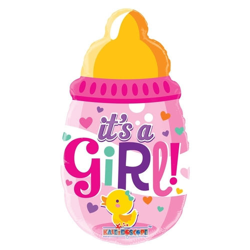Baby Girl Bottle balloon