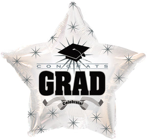 Graduation Star Balloon