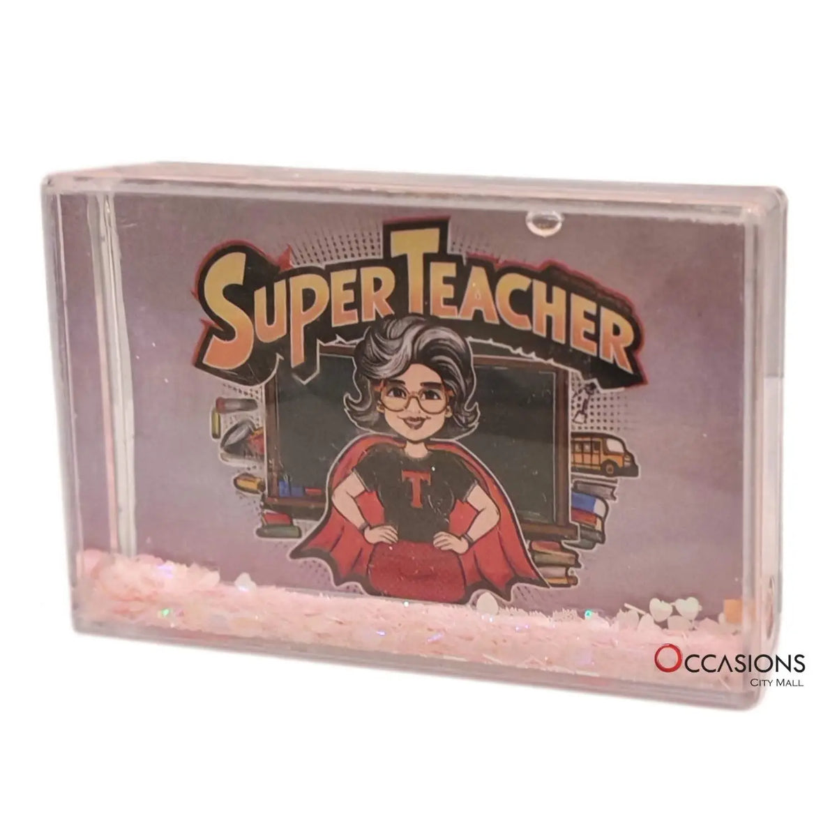 Super Teacher Hero Frame (9.5×6 cm)