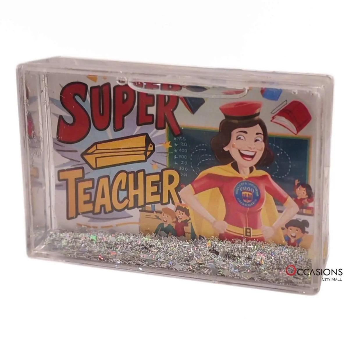 Super Teacher Pencil Frame (9.5×6 cm)