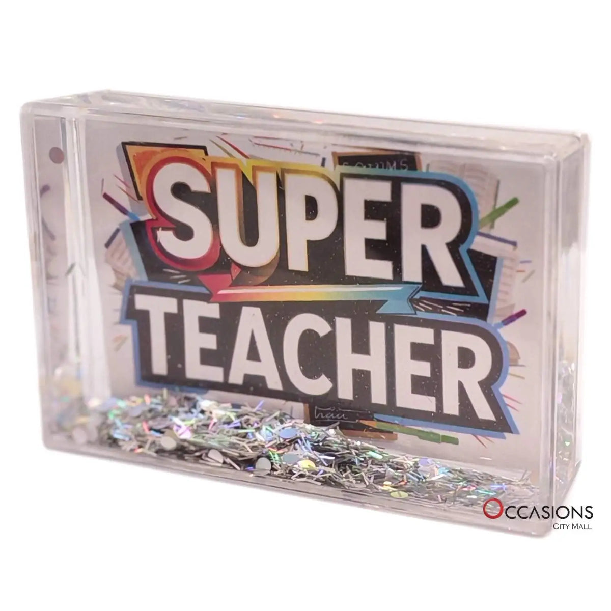 Super Teacher Splash Frame (9.5×6 cm)