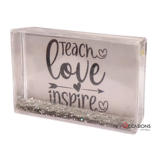 Teach Love Inspire Frame (9.5×6 cm)