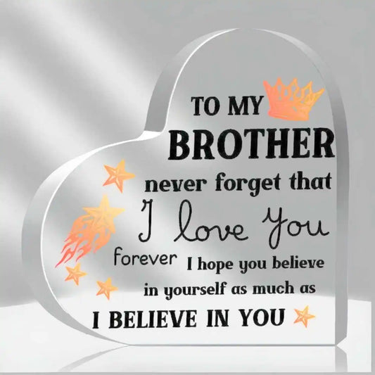 My Brother Acrylic Plaque