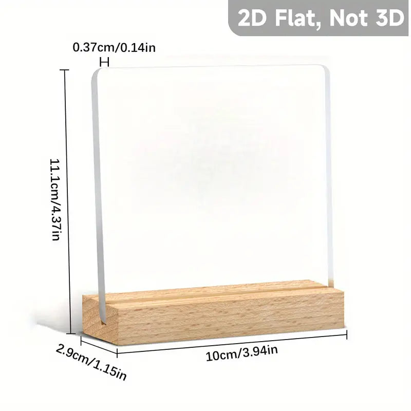 To My Dad Acrylic Plaque