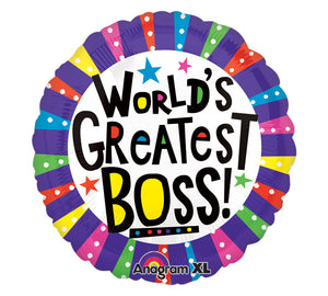 World's Greatest Boss Balloon