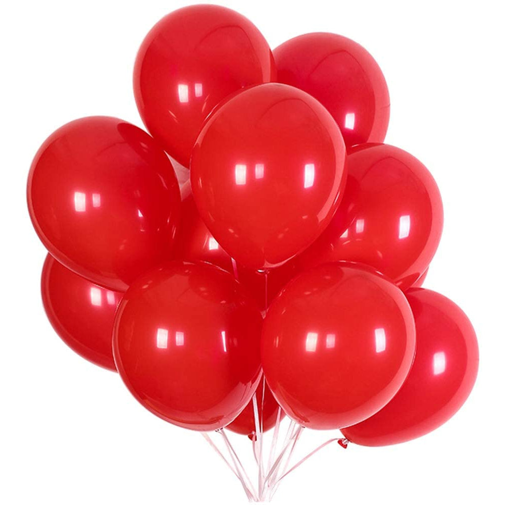 12 Red Balloons Balloonssend_delivery_Amman_Jordan
