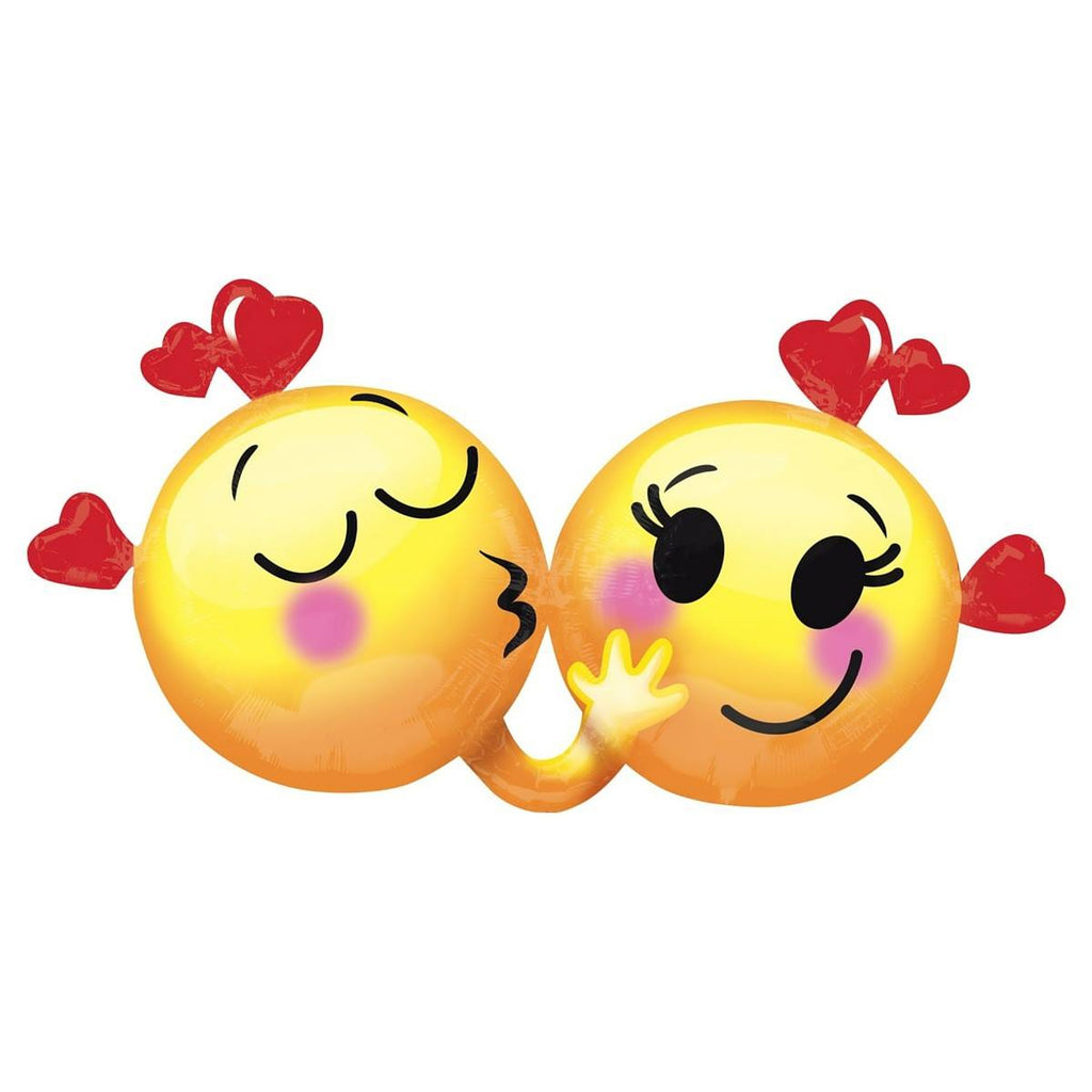 Kissing emoji - Jumbo Balloon