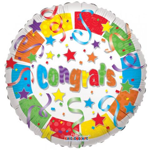 Congratulations colord Balloon
